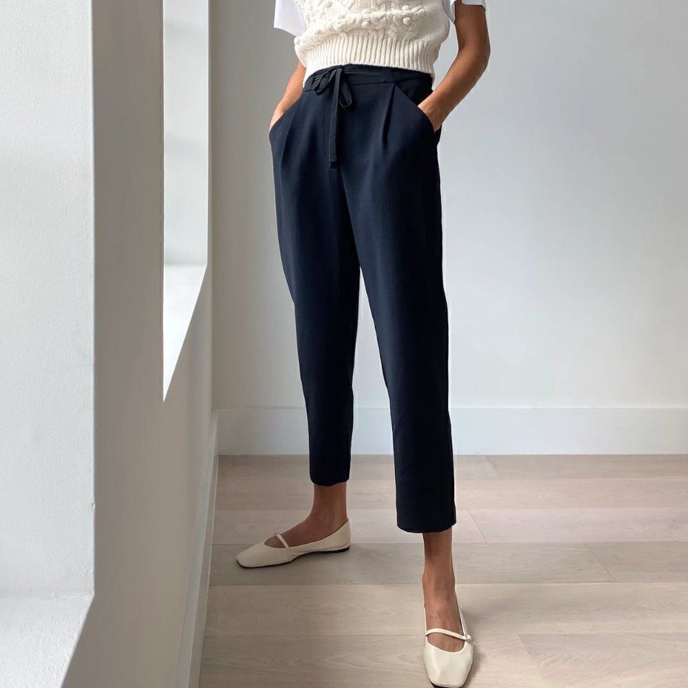 Aritzia Wilfred Allant Black Pant Sz 2